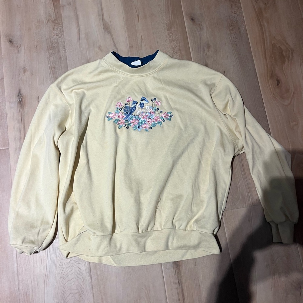 Vintage Bird Sweater